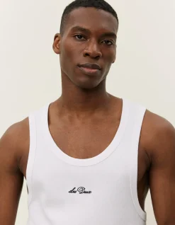 Les Deux Arthur Logo Rib Tanktop | T-Shirts