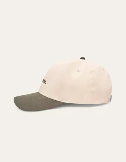 Les Deux Brad Contrast Suede Baseball Cap | Caps / Hats