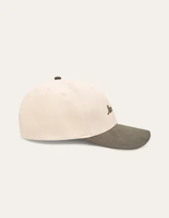 Les Deux Brad Contrast Suede Baseball Cap | Caps / Hats