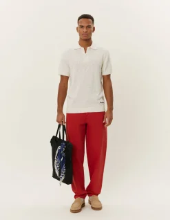 Les Deux Brad Zipper Polo | Knitwear