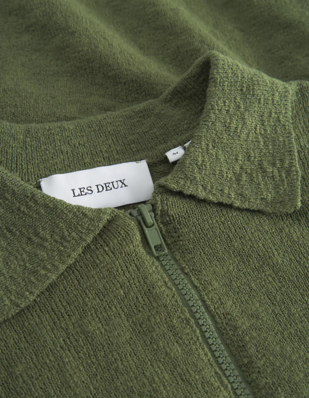 Les Deux Brad Zipper Polo | Knitwear