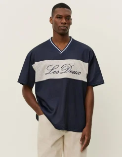 Les Deux Bronson Mesh T-shirt | T-Shirts