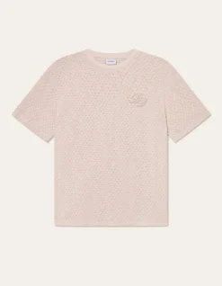 Les Deux Bruce Knitted Check T-shirt | T-Shirts