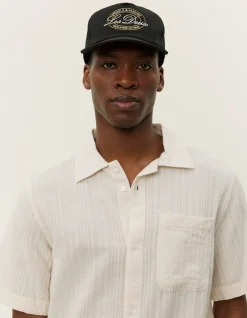 Les Deux Charlie Stripe Structure SS Shirt 2.0 | Shirts / Overshirts