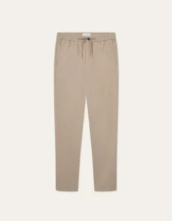 Les Deux Como Tapered Textured Drawstring Pants | Pants