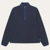 Les Deux Contrast Half-Zip Fleece Sweatshirt | Hoodies / Sweatshirts