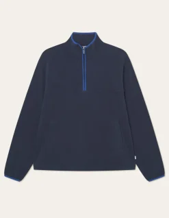 Les Deux Contrast Half-Zip Fleece Sweatshirt | Hoodies / Sweatshirts