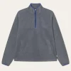 Les Deux Contrast Half-Zip Fleece Sweatshirt | Hoodies / Sweatshirts