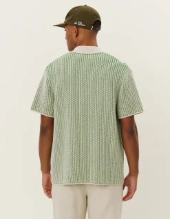 Les Deux Easton Knitted SS Shirt | Knitwear