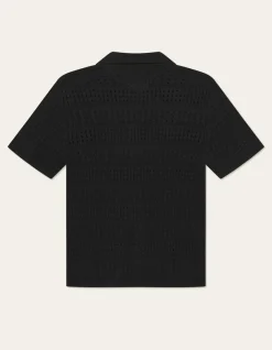 Les Deux Elvin Structure Knitted SS Shirt | Knitwear | Shirts / Overshirts