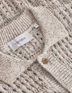 Les Deux Elvin Structure Knitted SS Shirt | Knitwear | Shirts / Overshirts