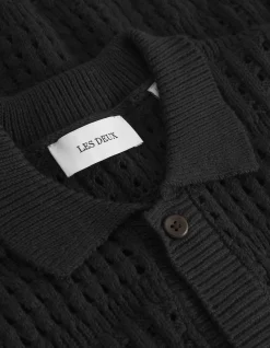 Les Deux Elvin Structure Knitted SS Shirt | Knitwear | Shirts / Overshirts