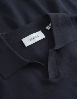 Les Deux Emmanuel Knit Polo | Knitwear