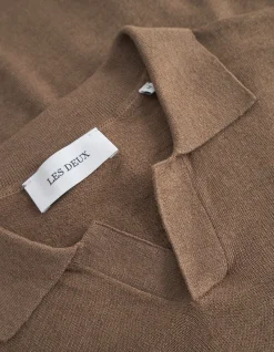 Les Deux Emmanuel Knit Polo | Knitwear