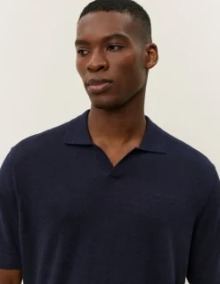 Les Deux Emmanuel Knit Polo | Knitwear