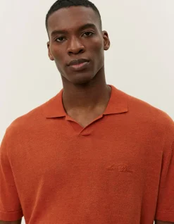 Les Deux Emmanuel Knit Polo | Knitwear