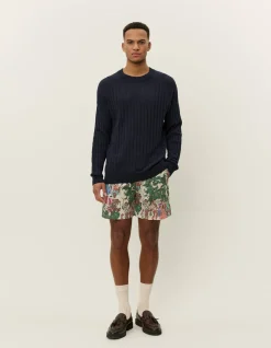 Les Deux Fabian Linen Crewneck Knit | Knitwear