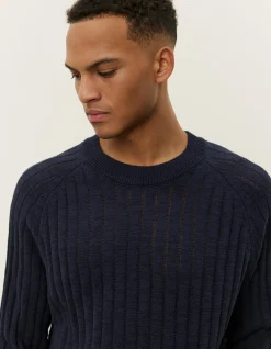 Les Deux Fabian Linen Crewneck Knit | Knitwear