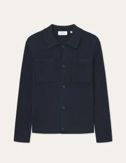 Les Deux Fischer Cotton Milano Overshirt | Knitwear | Shirts / Overshirts