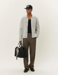 Les Deux Fischer Cotton Milano Overshirt | Knitwear | Shirts / Overshirts
