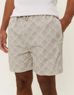 Les Deux Flower Tile Track Shorts | Shorts