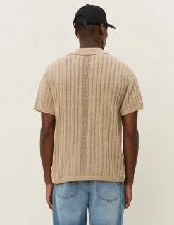 Les Deux Floyd Linen Knitted SS Shirt | Knitwear | Shirts / Overshirts