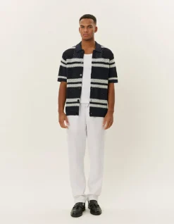 Les Deux Gianni SS Knit Shirt | Knitwear | Shirts / Overshirts