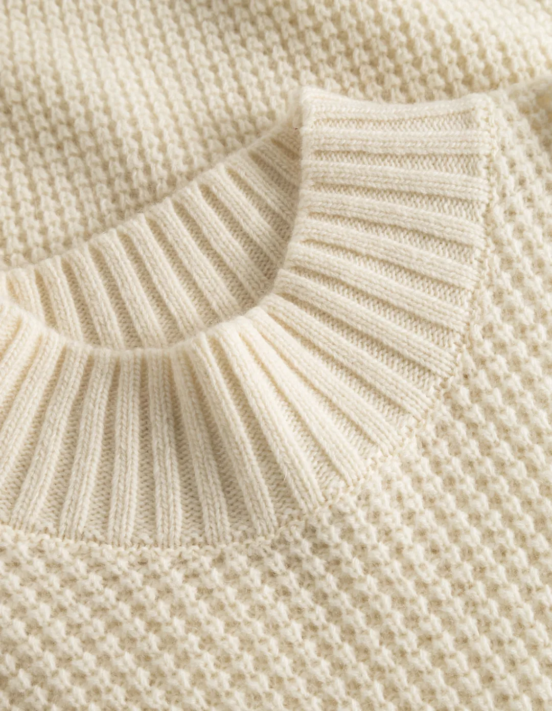 Les Deux Grady Waffle Mockneck Knit | Knitwear