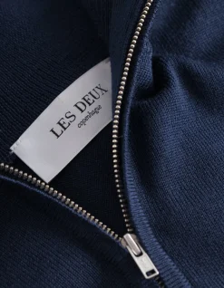 Les Deux Greyson Half-Zip Merino Knit | Knitwear