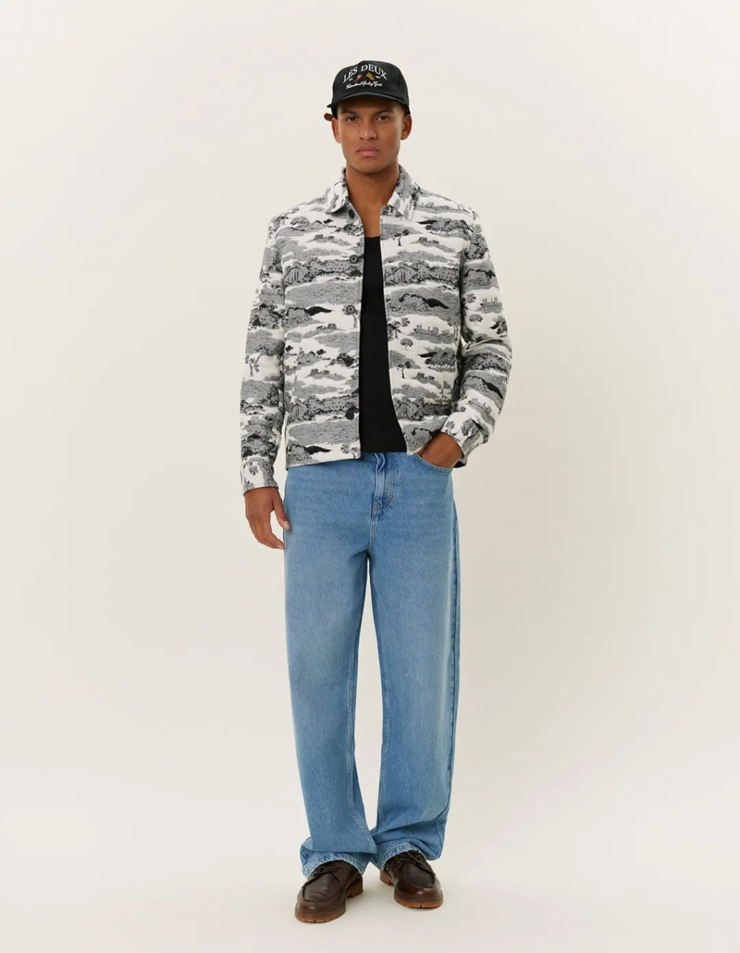 Les Deux Jaiden Ruins Jaqcuard Overshirt | Shirts / Overshirts