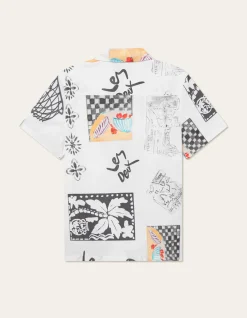 Les Deux Kamar AOP SS Shirt | Shirts / Overshirts