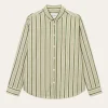 Les Deux Kent Stripe Peached Poplin Shirt | Shirts / Overshirts
