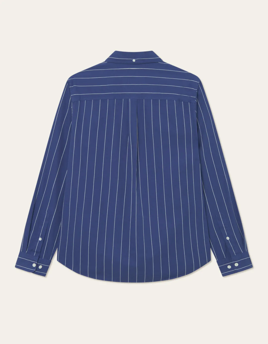 Les Deux Kent Stripe Peached Poplin Shirt | Shirts / Overshirts