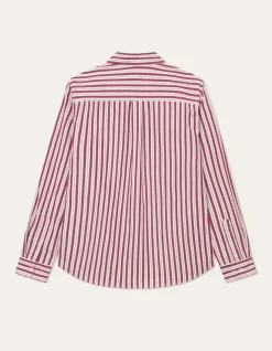 Les Deux Kent Stripe Peached Poplin Shirt | Shirts / Overshirts