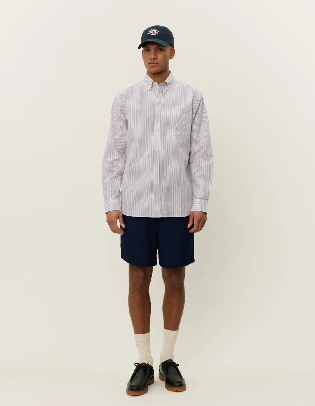 Les Deux Kent Stripe Poplin Shirt | Shirts / Overshirts