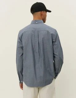 Les Deux Kent Stripe Poplin Shirt | Shirts / Overshirts