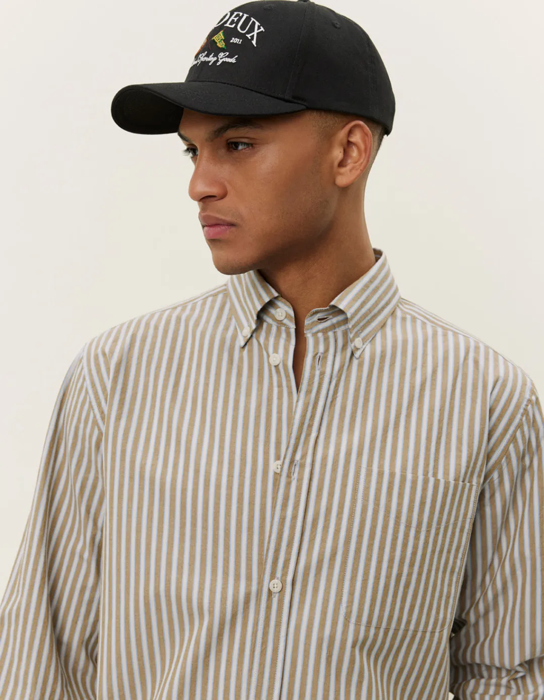 Les Deux Kent Stripe Poplin Shirt | Shirts / Overshirts