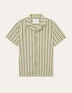 Les Deux Klark Stripe Poplin SS Shirt | Shirts / Overshirts