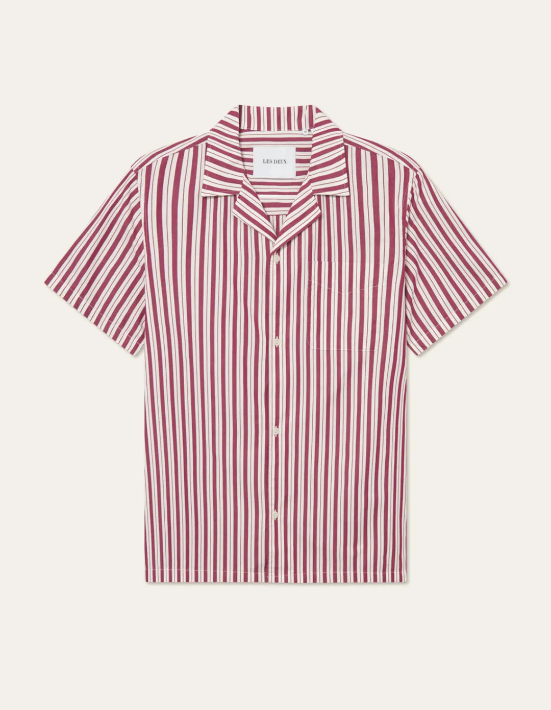Les Deux Klark Stripe Poplin SS Shirt | Shirts / Overshirts