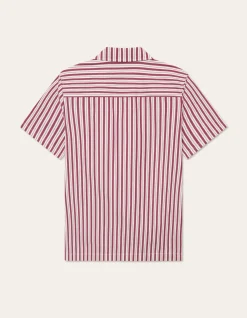 Les Deux Klark Stripe Poplin SS Shirt | Shirts / Overshirts