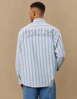 Les Deux Kolton Striped Yale Shirt | Shirts / Overshirts