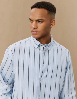 Les Deux Kolton Striped Yale Shirt | Shirts / Overshirts
