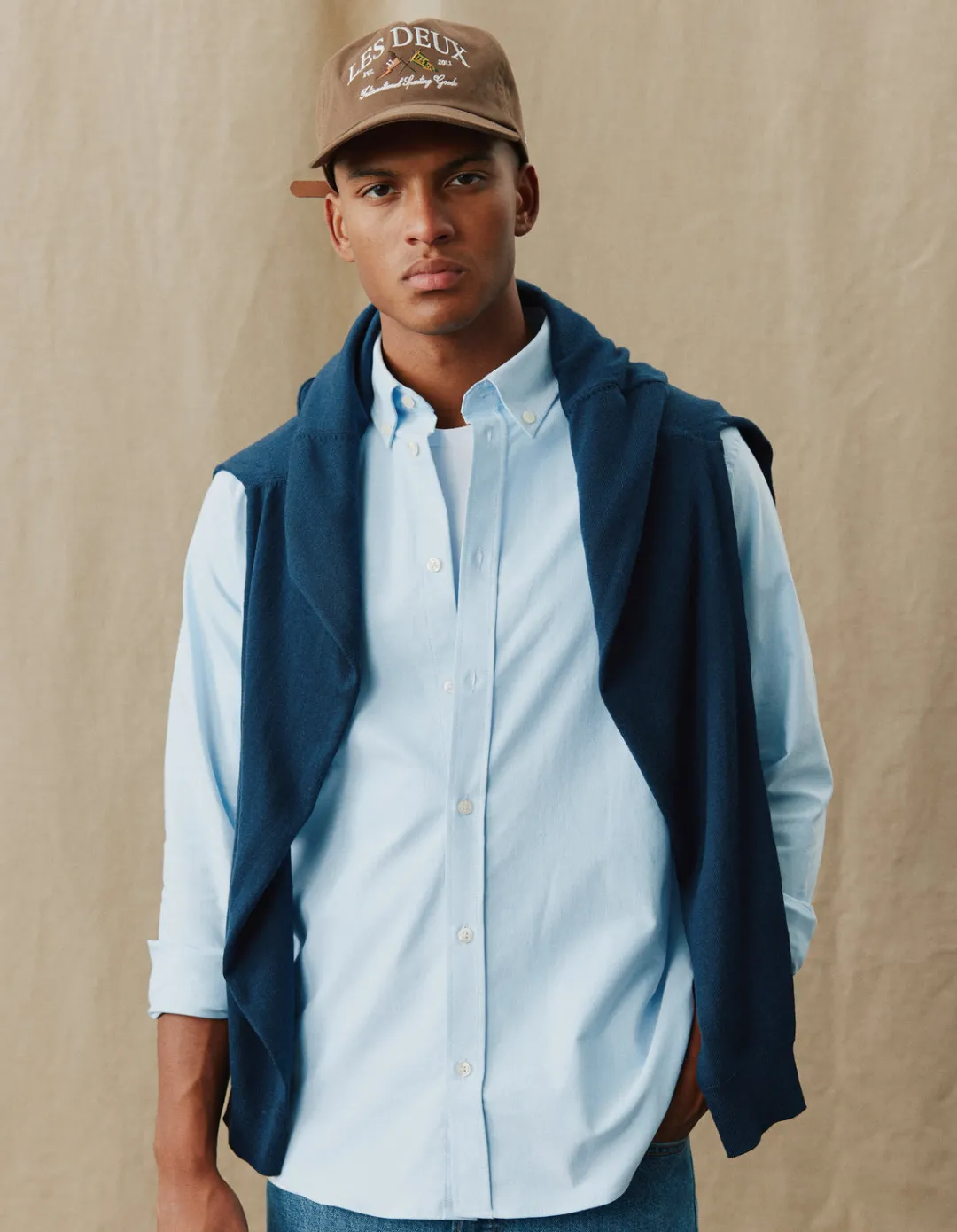 Les Deux Konrad Contrast Oxford Shirt | Shirts / Overshirts