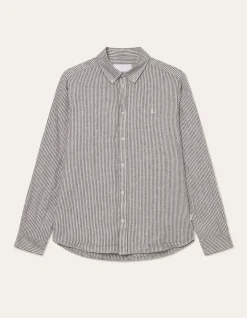 Les Deux Konrad Stripe Linen Shirt | Shirts / Overshirts