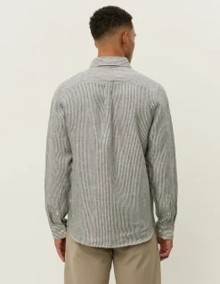 Les Deux Konrad Stripe Linen Shirt | Shirts / Overshirts