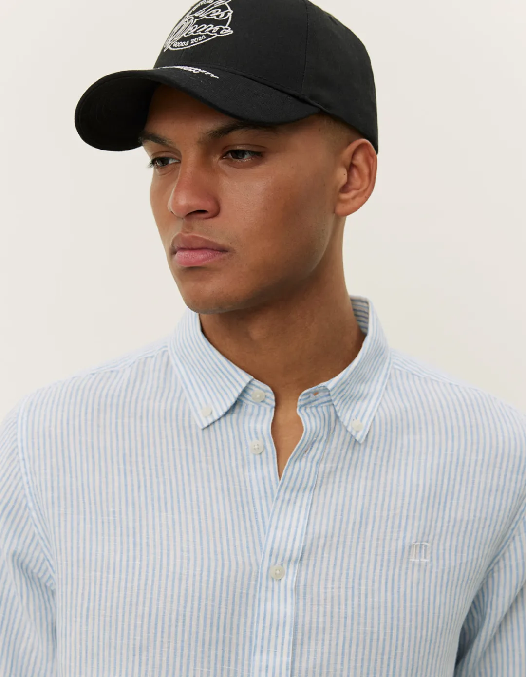 Les Deux Konrad Stripe Linen Shirt | Shirts / Overshirts
