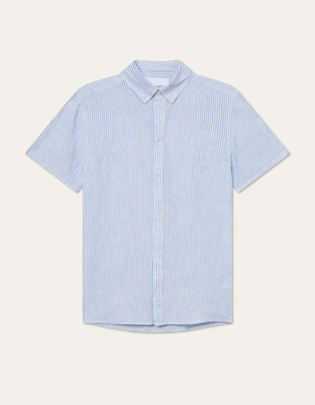 Les Deux Konrad Stripe Linen SS Shirt | Shirts / Overshirts