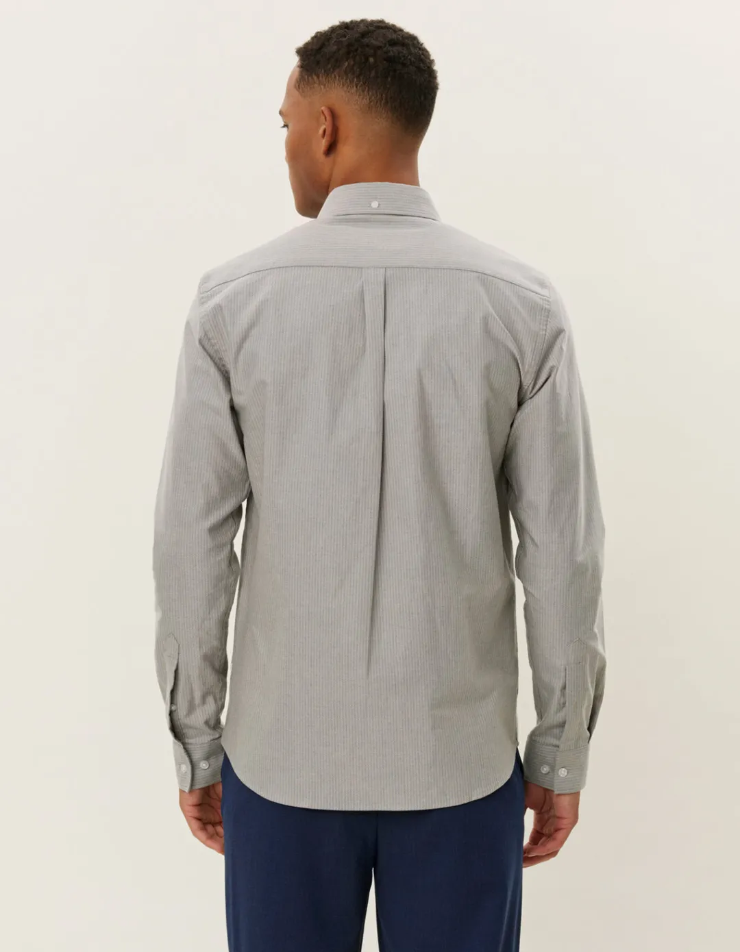 Les Deux Konrad Stripe Oxford Shirt | Shirts / Overshirts