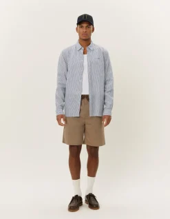 Les Deux Kristian Linen B.D. Shirt | Shirts / Overshirts