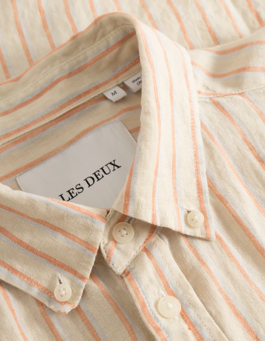 Les Deux Kristian Linen B.D. Shirt | Shirts / Overshirts